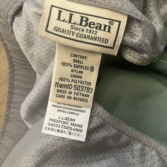 LL Bean Mens 3XL Classic Supplex 8" Swim Shorts XXXL Sports Quick Dry Green NEW‎ - Picture 5 of 7